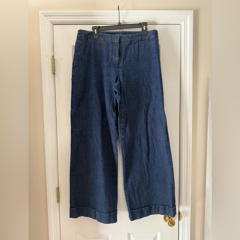 Liz Claiborne Jackie Dark Blue Trouser Jeans